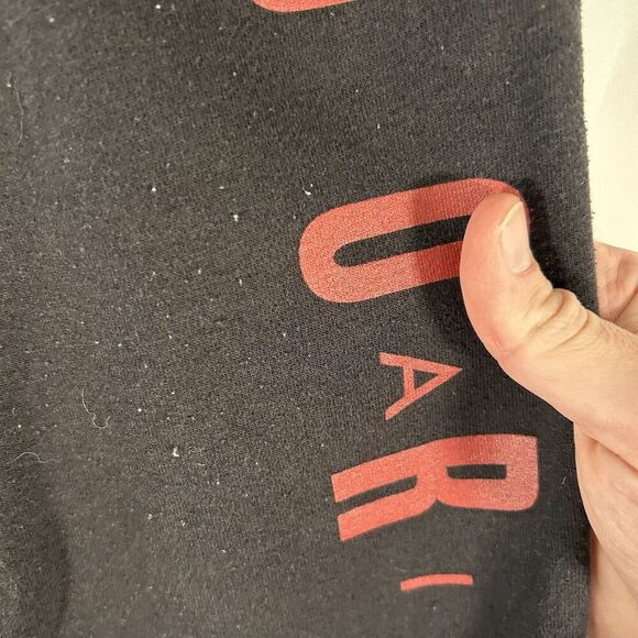 Air Jordan Sweat Pants Boys Large Black Pull On Pockets Graphic Print - Picture 5 of 9